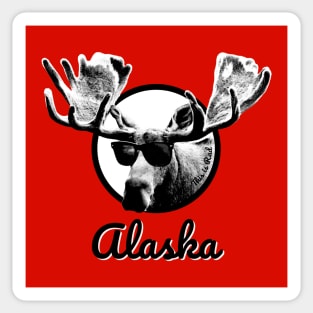 Alaska is Rad! Sticker